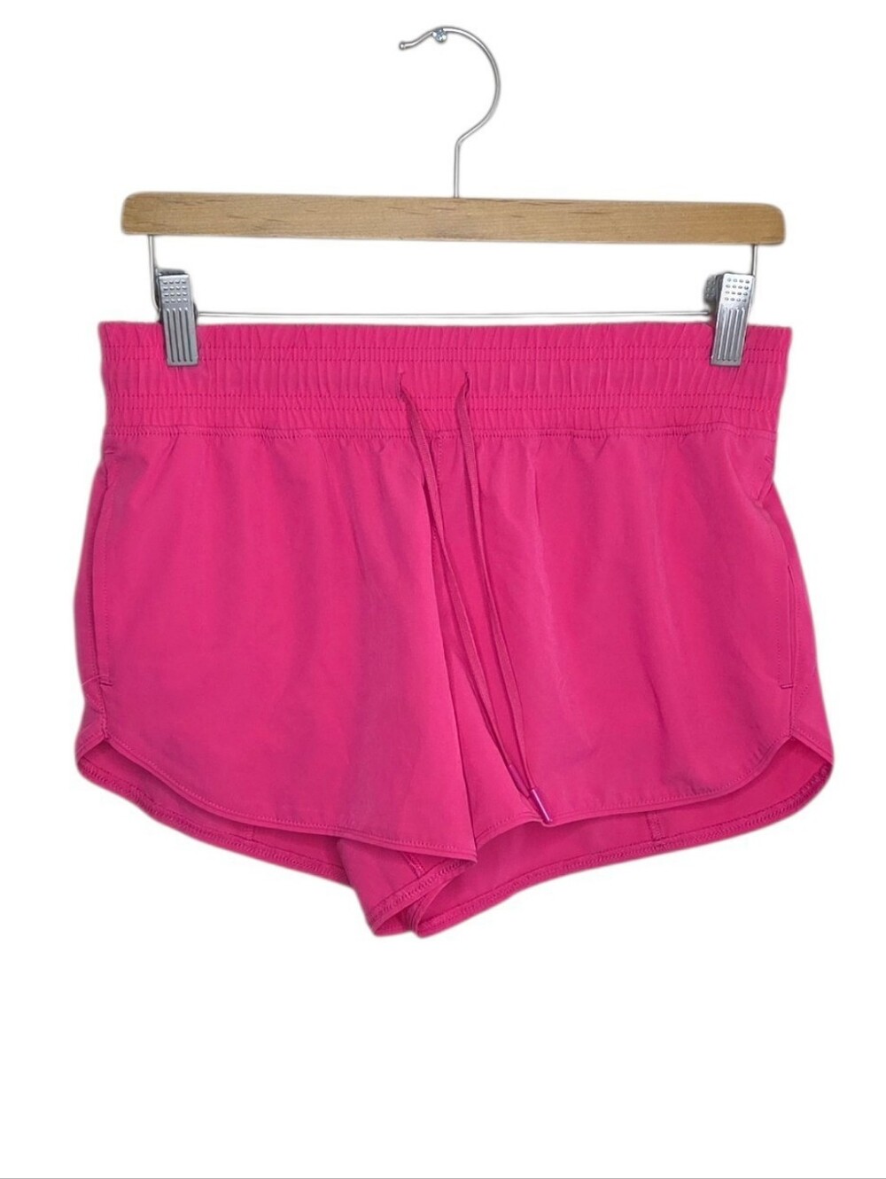 90 Degree by Reflex Pink Lightstreme Track Time Shorts Liner Size Small